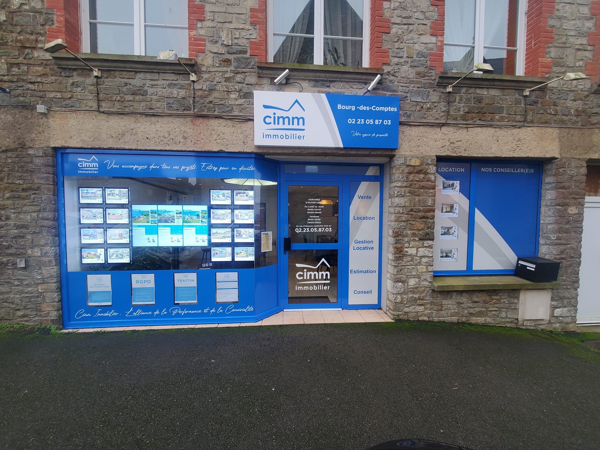 CIMM IMMOBILIER BOURG DES COMPTES